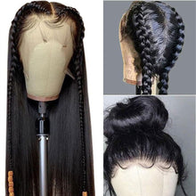 Load image into Gallery viewer, Human hair 150% natural color straight 13*4 lace wig（AH5051）
