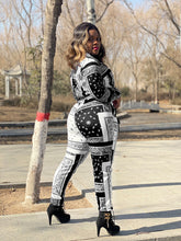 Load image into Gallery viewer, Cashew flower print casual two-piece suit（AY1431）

