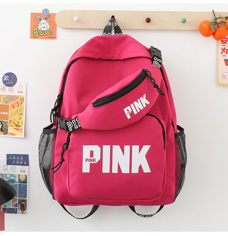 PINK Print Backpack（AB2068）