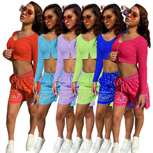 Load image into Gallery viewer, Fashion casual sports two-piece set AY2742
