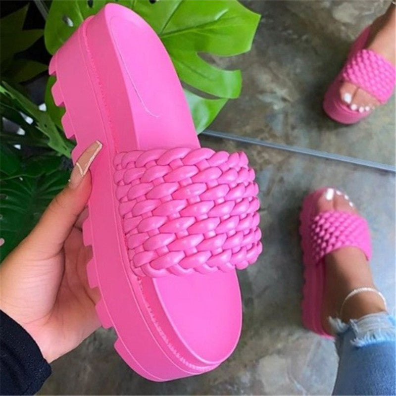 New woven slippers SY0110