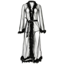 Load image into Gallery viewer, Sexy Plush Lace Long Nightdress
