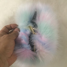 Load image into Gallery viewer, Colorful plush boots round pack four-piece suit（HPSD164）
