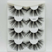 Load image into Gallery viewer, 25mm mink eyelashes(4 pairs)
