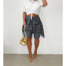 Load image into Gallery viewer, Fashion Plaid casual pants AY1904
