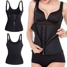 Load image into Gallery viewer, Belly band zipper corset shapewear（AE4041）
