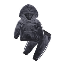 Load image into Gallery viewer, Hot selling children&#39;s hooded sweater set(A1161-1)
