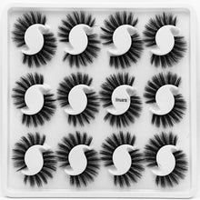 Load image into Gallery viewer, 12 pairs of 25mm mink eyelashes
