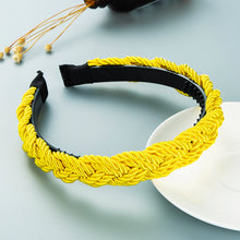 Load image into Gallery viewer, Personalized color rope braided headband（AE4061）
