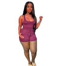 Load image into Gallery viewer, Casual Vest Shorts Tether Set (AY1238)
