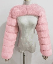 Load image into Gallery viewer, Fashion faux fur jacket（AY1360)
