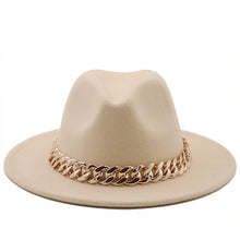 Load image into Gallery viewer, Fashion Chain Jazz Hat AE4099
