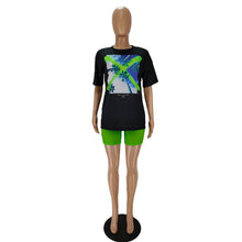 Load image into Gallery viewer, Fashion print matching two piece set AY2007
