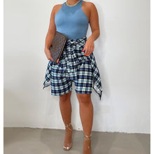 Load image into Gallery viewer, Fashion Plaid casual pants AY1904
