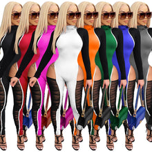 Load image into Gallery viewer, Sexy stitching highlights figure jumpsuit (AY1234)
