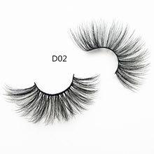 Load image into Gallery viewer, 5D 8D 25mm Imitation mink eyelashes（1 pair）
