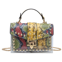 Load image into Gallery viewer, Graffiti transparent jelly bag（AB2054）
