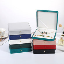 Load image into Gallery viewer, PU crown buckle flip jewelry box (AE4079)
