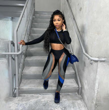 Load image into Gallery viewer, Sexy stitching solid color two-piece set（AY2204）
