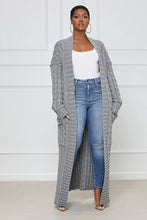 Load image into Gallery viewer, Casual long sleeved sweater coat (AY2395)
