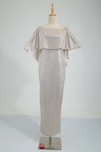 Load image into Gallery viewer, Temperament one-shoulder ruffled slit dress AY1684
