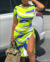 Load image into Gallery viewer, Camouflage printed dress AY2119

