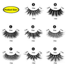 Load image into Gallery viewer, Hot selling natural lengthened false eyelashes set
