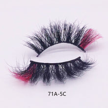 Load image into Gallery viewer, Color Mink Hair False Eyelashes (1pair ) AH5058
