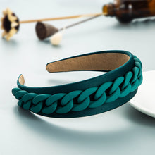 Load image into Gallery viewer, Fashion color chain macaron headband（AE4055）
