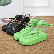 Load image into Gallery viewer, Fashion strappy platform sandals（HPSD203）
