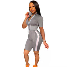 Load image into Gallery viewer, Summer short-sleeved casual short set 8286
