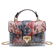 Load image into Gallery viewer, Graffiti transparent jelly bag（AB2054）
