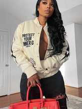 Load image into Gallery viewer, Fashion letter printed baseball jacket（AY2499）
