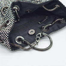 Load image into Gallery viewer, Hot personality crossbody shoulder rhinestone queen bag
