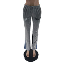 Load image into Gallery viewer, Fashion Solid Color Letter Print Drawstring Trousers（AY2281）
