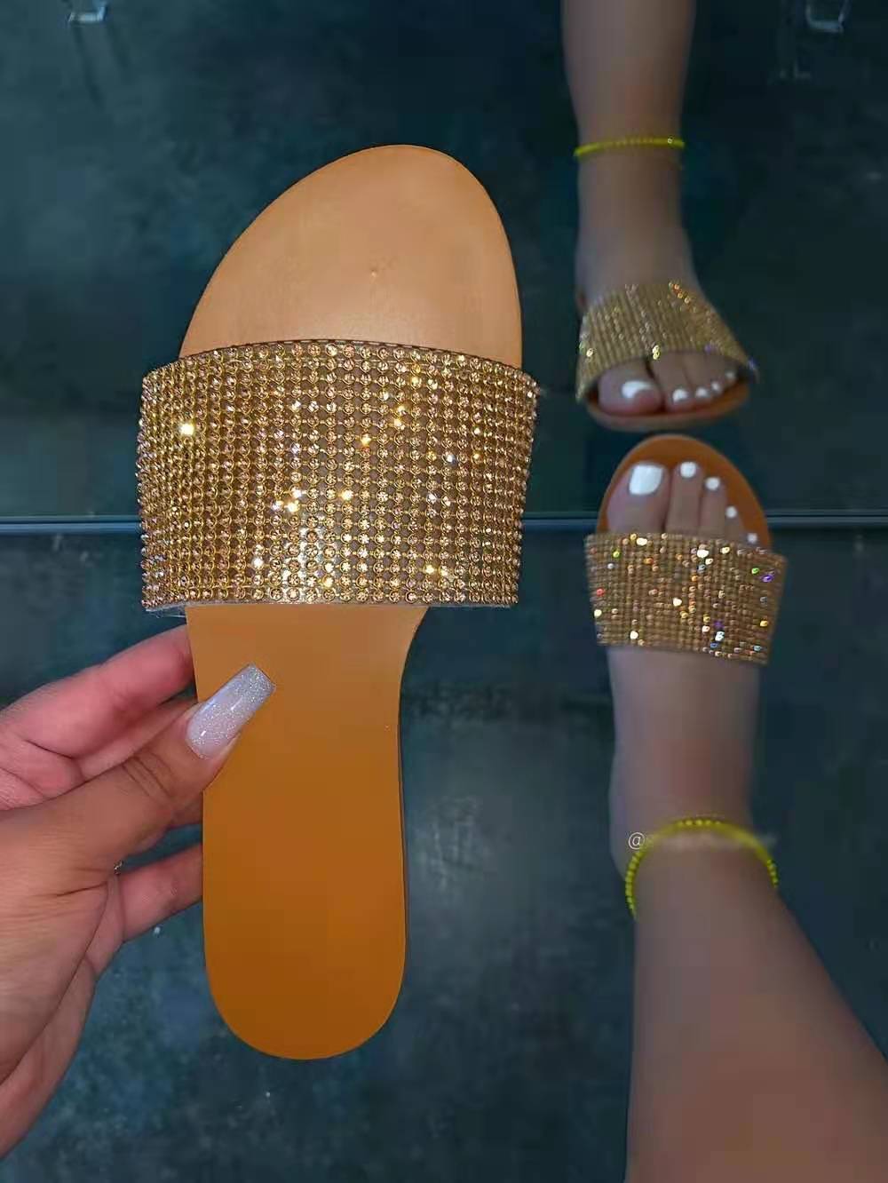 New Shiny slippers