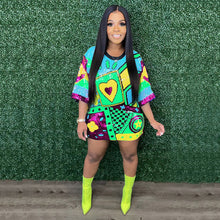 Load image into Gallery viewer, New Beaded print dress AY2130
