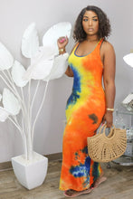 Load image into Gallery viewer, Summer  Printed Sleeveless Dress AY1053
