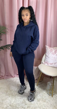 Load image into Gallery viewer, Solid color sweater casual two-piece suit（AY1382）
