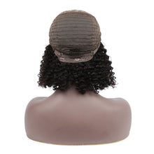 Load image into Gallery viewer, Human hair T-shaped lace bob curly wave wigs（AH5029）
