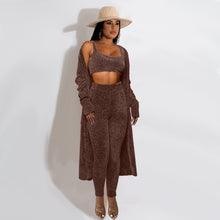 Load image into Gallery viewer, Solid color leisure three-piece suit（AY1520）
