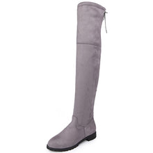 Load image into Gallery viewer, Over-the-knee boots high-tube stretch suede（HPSD167）
