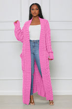 Load image into Gallery viewer, Casual long sleeved sweater coat (AY2395)
