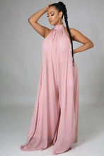 Load image into Gallery viewer, Fashion chiffon halter jumpsuit（AY1237)

