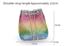 Load image into Gallery viewer, Personality crossbody shoulder rhinestone queen bag
