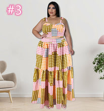 Load image into Gallery viewer, Fashion Plaid suspender Dress AY2152
