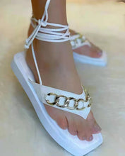 Load image into Gallery viewer, Fashion strap flat heel women&#39;s sandals HPSD208

