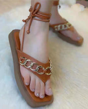Load image into Gallery viewer, Fashion strap flat heel women&#39;s sandals HPSD208
