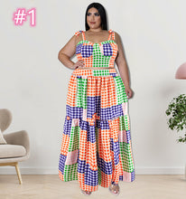 Load image into Gallery viewer, Fashion Plaid suspender Dress AY2152
