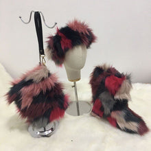 Load image into Gallery viewer, Hot selling fur set come(Hat bag boots ) HPSD142
